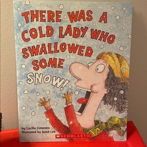 New🌈 There was a Cold Lady who Swallowed some Snow Storybook